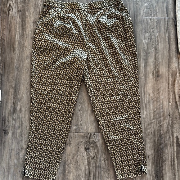Anthropologie Stylish Patterned Pants sz l - Picture 1 of 5
